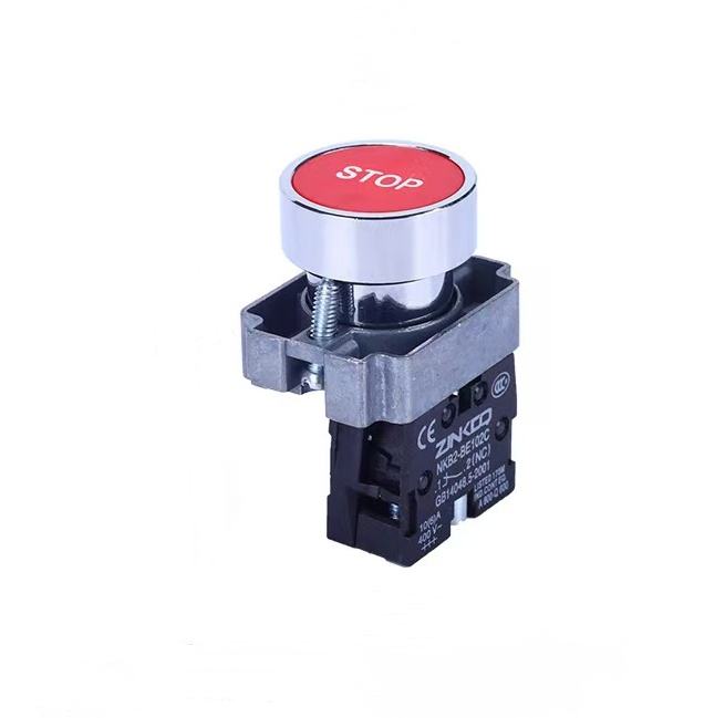 XB2 Waterproof Metal Push Button Switch 22mm On/Off STOP/START Push-Button Switch IP65 Level 10A Max. Direct Manufacturer