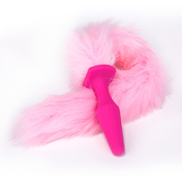 Queue de Chat Pelucheuse Sexy, Queue de Renard Longue et Colorée, Ensembles de Plugs Anaux en Silicone, Plug Anal Érotique pour Cosplay, Lesbien, Gay, pour Femme