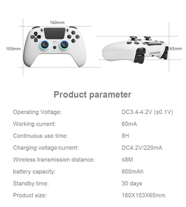 Joystick <span class=keywords><strong>para</strong></span> Juegos con Sensor Dinámico de Seis Ejes, Botones Programables, Compatible con P4/<span class=keywords><strong>PC</strong></span>/Android/iOS - Product Image 2