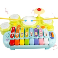 CPC Multifunctional Electronic Organ Educational Piano Keyboard Drum Set Musical Xylophone Toy for Kids