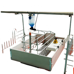 Enclos de mise bas pour porcs réglable avec un nettoyage facile pour enclos de gestation pour porcs dans divers scénarios - Product Image 6