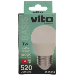 Ampoule LED Vito E27 7W 520Lm 4000K Lumière Naturelle - Product Image 2