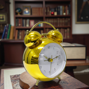 Sáng Tạo Retro Kim Loại Chuông Bóng Báo Động Bàn Đồng Hồ Nhà Phòng Khách Thời Trang Mặt Dây Chuyền Cho Phòng Ngủ Cuốn Sách Văn Phòng Sinh Viên Cho Sinh Viên - Product Image 2