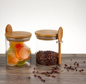 Productos de Bambú, Productos Ecológicos, Sal de Baño, Cuchara de Madera, <span class=keywords><strong>Tarro</strong></span> para Velas con Tapa - Product Image 2