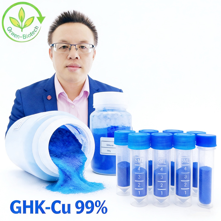 Verified Supplier GHK Copper Peptides Powder Form, Suitable for Skincare