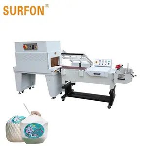 Semi-automatic L Type Sealing And POF Film Heat Shrink Packing Machine For Food Processed Industry