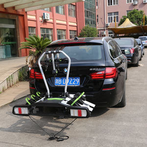 3 porte-vélos fixés sur une boule de remorquage de 50mm Porte-vélo monté sur véhicule Porte-vélo d'attelage de route de montagne monté à l'arrière pour <span class=keywords><strong>voiture</strong></span> - Product Image 3