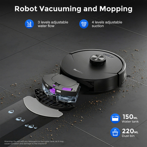 Robot Aspirador con Succión de 18000 Pa, Líder en la Industria, D16S MAX, Estación de Autovaciado, Sin Bolsa, Robot de Limpieza Inteligente - Product Image 3