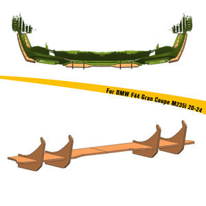 Diffuseur arrière HS F44 en plastique noir pour <span class=keywords><strong>BMW</strong></span> Série <span class=keywords><strong>2</strong></span> F44 <span class=keywords><strong>Gran</strong></span> <span class=keywords><strong>Coupé</strong></span> M235i 2020 2021 <span class=keywords><strong>2022</strong></span> 2023 2024 - Product Image 1