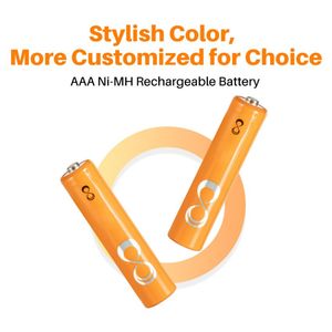 Chất lượng tốt nhất CE AA <span class=keywords><strong>AAA</strong></span> 1200 chu kỳ 1.2V có thể sạc lại <span class=keywords><strong>NiMH</strong></span> pin 2600mAh thân thiện với môi cho đồ chơi & người tiêu dùng điện tử - Product Image 3