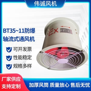 Ventilador de Extracción de Humo de Flujo Axial a Prueba de Explosiones CBF/BAFBZF, Ventilador de Conducto de Ventilación con Rodamiento de Bolas de Fábrica - Product Image 5