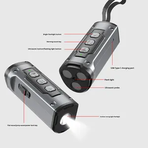 Nouveau Répulsif Canin Ultrasonique XP30 2026 à Trois Têtes, Anti-Aboiement Sonore, Lampe Torche, Gadget Répulsif <span class=keywords><strong>pour</strong></span> Chiens - Product Image 1