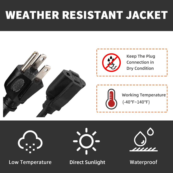 Prise Recâblable USA Nema 5-15P 5-15R - 15A 125V - Pour Branchement électrique