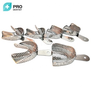 CE certificati tedesco ortodontico autoclavabile dentale GDC impressione vassoi edentula denti perforati strumenti chirurgici dentali - Product Image 3