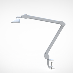 Eye Working Step Dimming Lighting Modern <b>Clamp</b>-on Led Table Dimmable Desk <b>Clamp</b> <b>Light</b> Lamp - Product Image 2
