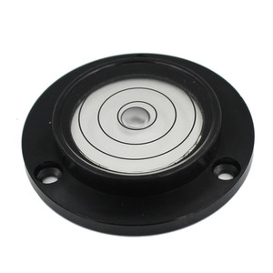 Nivel de burbuja redondo de aluminio de 1 1/2 pulgadas de diámetro para uso en bricolaje - Product Image 2