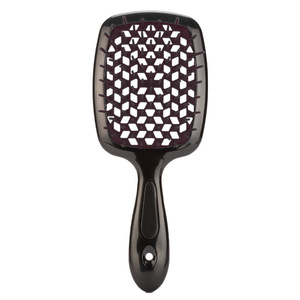 Cepillo para el cabello multicolor con diseño hueco, para cabello húmedo y seco, desenredante, masajeador de cuero cabelludo, cepillo ventilado para el cabello, ¡Gran oferta! - Product Image 6