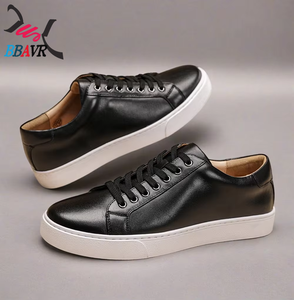 Zapatillas de Cuero Genuino al por Mayor para Hombre, Zapatos Casuales Clásicos de Skateboard de Alta Calidad, Zapatos Hechos a Mano para Caminar - Product Image 6