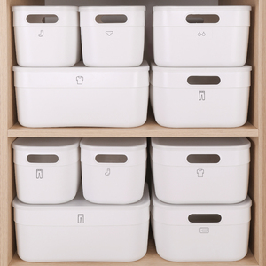 Caja de almacenamiento de plástico HAIXIN caja clasificada de PE con técnica de inyección de tapa para artículos diversos - Product Image 6