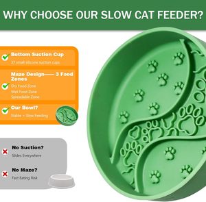 2026 Eco-Friendly 2-in-1 Dog Lick <b>Mat</b> Silicone Slow Feeder Bowl with 700ml Capacity for Travel & Outdoor Use - Product Image 4