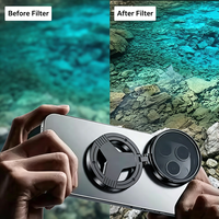 Offre Spéciale : Kit de Filtres d'Objectif de Caméra Téléphone à Clipser CPL – Filtre Polarisant Circulaire pour Éliminer les Reflets en Direct sur les Objectifs de Smartphones