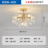 Luminaire français Lustre en cristal de luxe Suspension Restaurant Chambre Lustre Lampe Vente en gros
