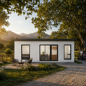 Anexo <span class=keywords><strong>Familiar</strong></span> de Acero Ligero para Jardín, Espacio de Vida Expandible con Aislamiento Térmico para Familias Multigeneracionales - Product Image 3