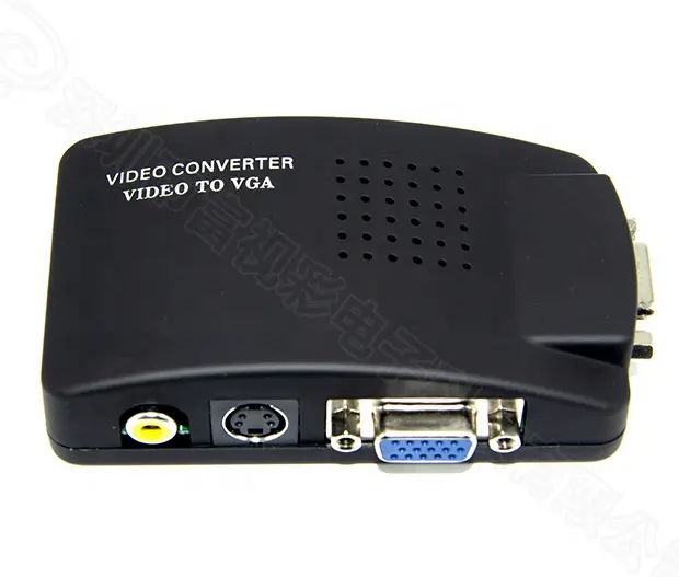 Chuyển đổi AV sang VGA với bộ chuyển đổi PC sang TV Video