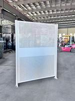 Filet d'isolation de sécurité imperméable pour robots, clôture de sécurité en acier galvanisé pour ateliers, entrepôts et chantiers de construction