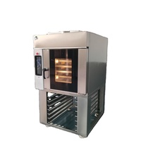 10 plateaux ou 15 plateaux Four rotatif à air chaud haute performance pour une cuisson commerciale efficace et uniforme