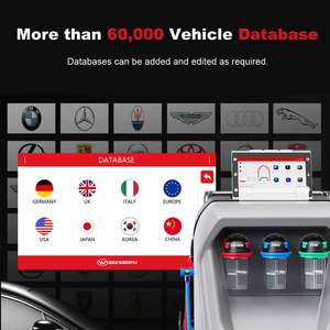 Máquina de Reciclaje de Gas para Aire Acondicionado R134A con Pantalla Táctil Automática X568, Máquina de Recuperación y Limpieza de A/C con Base de Datos de Refrigerantes X568 - Product Image 2