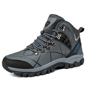 Zapatos de Montañismo para Hombre y <span class=keywords><strong>Mujer</strong></span>, <span class=keywords><strong>Botas</strong></span> Tácticas de Seguridad para Trabajo, Senderismo, Trekking, Cross Country, Media Caña, Malla Transpirable, Algodón - Product Image 1