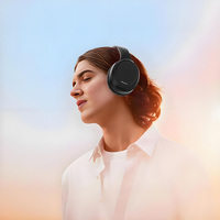 Casque sans fil supra-auriculaire ANC en gros, avec câble 3,5 mm, confortable pour le gaming, codecs AAC, vocalisme dynamique pour le voyage