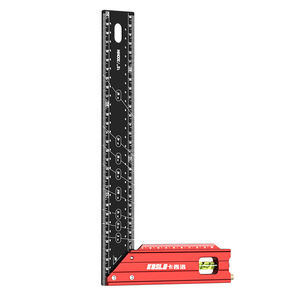 Kasla Aluminum Alloy Square 45/90 Degree Multi Function <b>Leveling</b> Ruler For Woodworking - Product Image 5