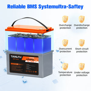 <span class=keywords><strong>Pack</strong></span> de Baterias de Íon de Lítio com Bluetooth para Armazenamento de Energia Residencial Bateria de Íon de Lítio 12.8V 200Ah LiFePO4 para Sistema Solar - Product Image 3