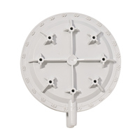 Interrupteur de pression d'air mural OPTEN APS4025 12V en PP, SPDT, IP11, courant max. 30A pour applications universelles de fours et de systèmes CVC