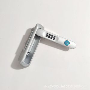 MS819 Combination Pad <b>Lock</b> Zinc Alloy Rectangular Body Single Lever Locking Modern Simple Style - Product Image 4