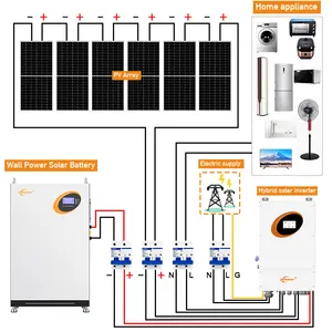 太阳能电池板10kw离网系统太阳能电池板系统10kw太阳能系统混合10kw欧盟仓库