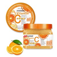 Gommage corporel exfoliant aux fruits et au sel marin, blanchissant, au sucre de fruits, 650g, le plus vendu