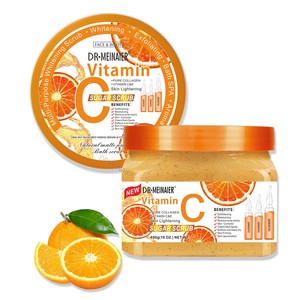 Gommage corporel exfoliant aux fruits et au sel marin, blanchissant, au sucre de fruits, 650g, <span class=keywords><strong>le</strong></span> plus vendu - Product Image 3