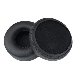 Almohadillas de repuesto para auriculares inalámbricos Sony DR-BTN200, almohadillas de cuero proteico, almohadillas de espuma viscoelástica - Product Image 5