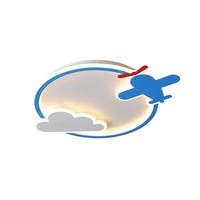 Lampe de plafond LED moderne et créative en fer forgé en forme de nuage, style nordique de luxe, pour chambre d'enfant et chambre de fille