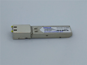 Module émetteur-récepteur SFP RJ45 Cuivre 100m Cat5e Gigabit 1000BASE-T 10/100/1000M Finisar Coherent FCLF8522P2BTL - Product Image 4