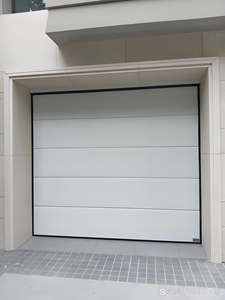 Australien Personnalisé Luxe Moderne <span class=keywords><strong>Double</strong></span> Automatique Pliage Porte de <span class=keywords><strong>Garage</strong></span> Caché Aluminium Métal Surface Finie pour Villas - Product Image 2