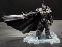 Muñeco de Anime Hecho a Mano, Personalizado, Modelo de Adorno del Rey Lich de World of Warcraft, Muñeco de PVC de Animación