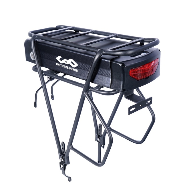 New Product Upgrade  High Capacity Lithium Ion Batteries Rear Rack Batteries Ebike 18650 21700 36V 48V 52V 72V Battery