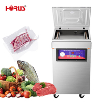 Machine de scellage sous vide professionnelle DZ500 emballage sous vide Machine à emballer les aliments climatisation pompe à vide Machine à vide