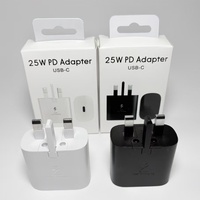 Adaptor Charger Daya Super Cepat 65W A+2pd Grosir, USB Type C Pd Charger Dinding untuk Samsung Galaxy Note 10/Note 20/S20 S21