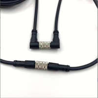 Connecteur d'Aviation DC M8 Ignifuge Étanche IP67 pour Capteur PUR Mâle-Femelle 3-8 Broches 8 Trous 100% Compatible OEM