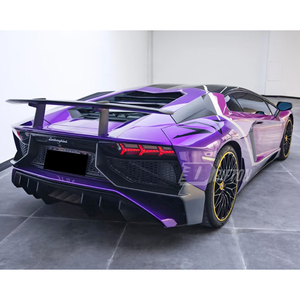 Kit carrosserie en fibre de carbone sèche forgée style LP750 SV pour Lamborghini Aventador LP700 LP740 LP750 2011-2021 - Product Image 3